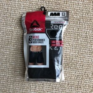 NEW Men’s Reebok Boxer Briefs 3-Pack